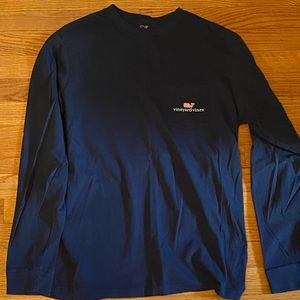 Navy Blue Vineyard Vines Long Sleeve